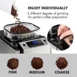 Aromatica X Kaffeemaschine Mahlwerk Glaskanne Aroma+ Edelstahl -Kaffeegetränkeladen 88396d7f2818b4c42867e4a061c49a6a