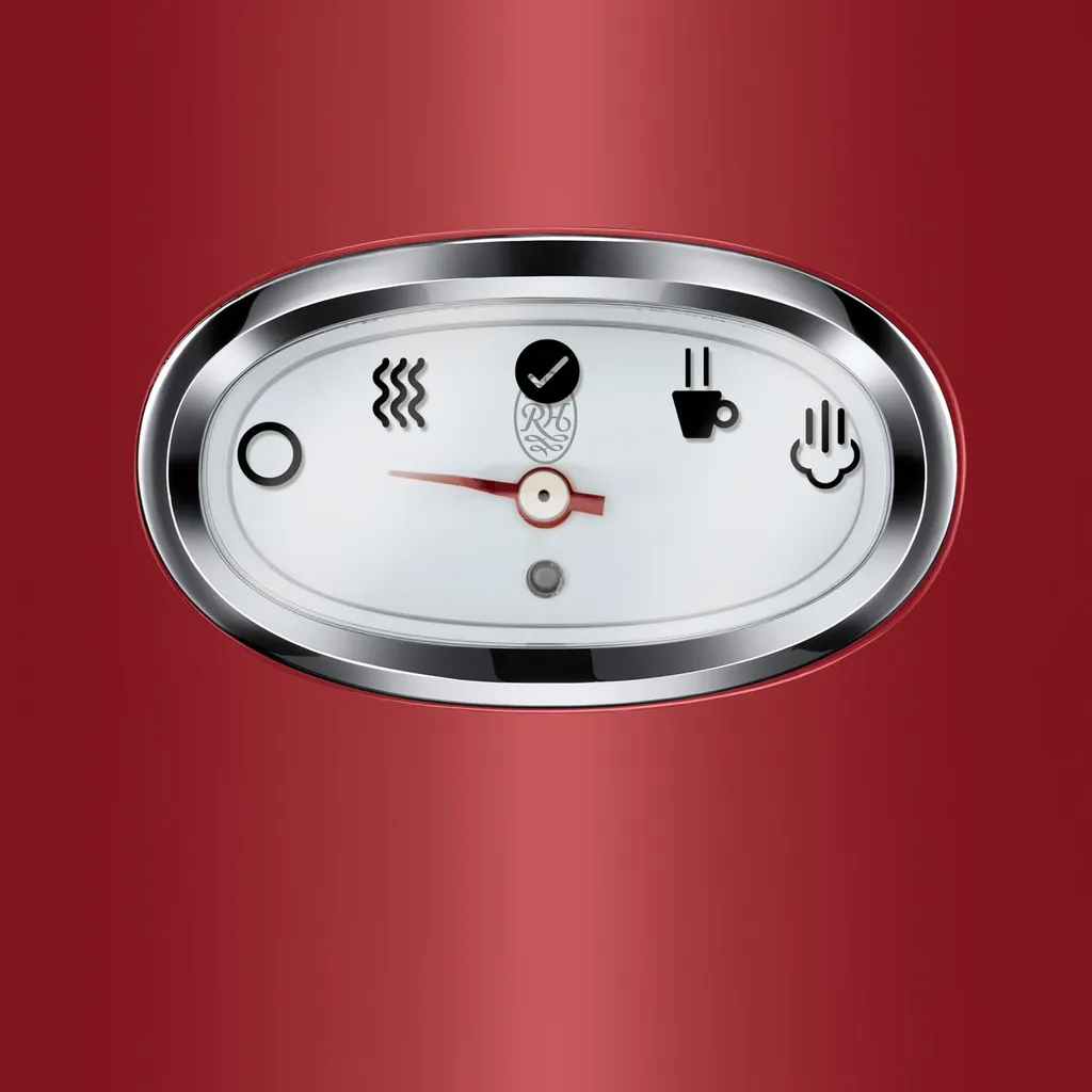 Russell Hobbs Espressomaschine Retro Rot Siebträger (15 Bar, 2 Tassen-Einsätze, 1,1l Abnehmbarer Wassertank, Dampf-Milchschaumdüse, Portionierlöffel Mit Tamper) Kaffeemaschine 8 Russell Hobbs Espressomaschine Retro Rot Siebträger (15 Bar, 2 Tassen-Einsätze, 1,1l Abnehmbarer Wassertank, Dampf-Milchschaumdüse, Portionierlöffel Mit Tamper) Kaffeemaschine – Bild 6