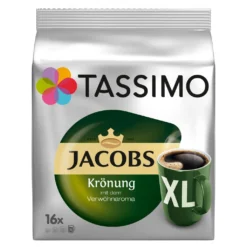 TASSIMO Jacobs Krönung XL 5er Pack Kaffee T Discs Kaffee Kapseln 5 X 16 Getränke 13 TASSIMO Jacobs Krönung XL 5er Pack Kaffee T Discs Kaffee Kapseln 5 X 16 Getränke -Kaffeegetränkeladen 8994ff8459479d440ff8702b35815d29
