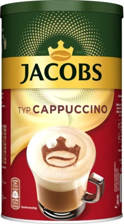 JACOBS Typ Cappuccino 6 X 400 G Dosen Feine Cremigkeit - Viel Schaum -Kaffeegetränkeladen 89fdd10330880c7db53d1aca52a78a93