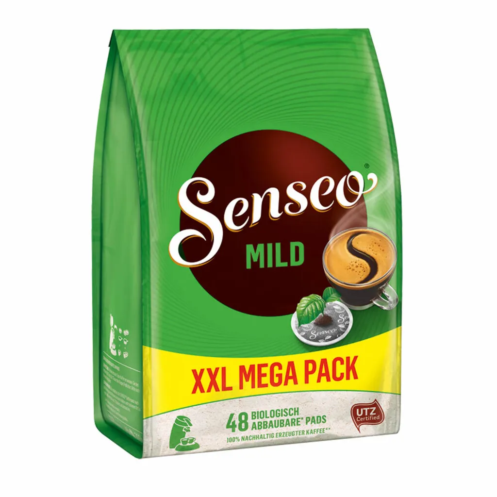 SENSEO Kaffeepads Mild Senseopads 48 Getränke Pads XXL Vorratspackung Softpad 8 SENSEO Kaffeepads Mild Senseopads 48 Getränke Pads XXL Vorratspackung Softpad – Bild 6