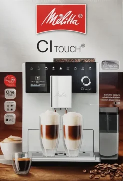 Melitta Caffeo CI Touch F63/0-101, Farbe:Silber -Kaffeegetränkeladen 8af4a61a73216969dac9275203848c03