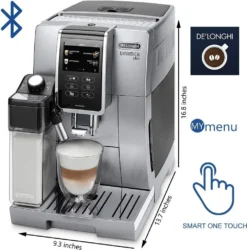 De'Longhi DeLonghi ECAM 370.95 S Dinamica Plus Kaffeevollautomat Silber -Kaffeegetränkeladen 8c89a2091c0db284339d5c7d0b803e4b