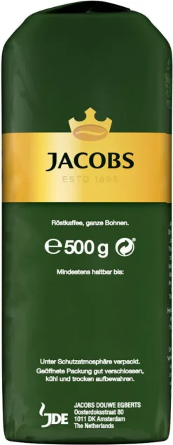 JACOBS Kaffeebohnen Krönung Aroma-Bohnen 6x500g Ganze Kaffee Bohnen Geröstet -Kaffeegetränkeladen 8f35bcd1f8e3a3079c3400ba4bcd3640