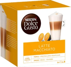 Nescafé® Nescafé Dolce Gusto Latte Macchiato | 8 Kaffeekapseln -Kaffeegetränkeladen 8f70498bf4f07c0d53c35a10a518069c