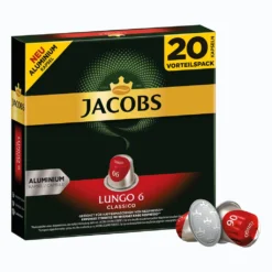 JACOBSLungo 6 Classico 200 Nespresso®* Kompatible Kaffeekapseln -Kaffeegetränkeladen 8fc4796dc5adfe403f9444da14edc863