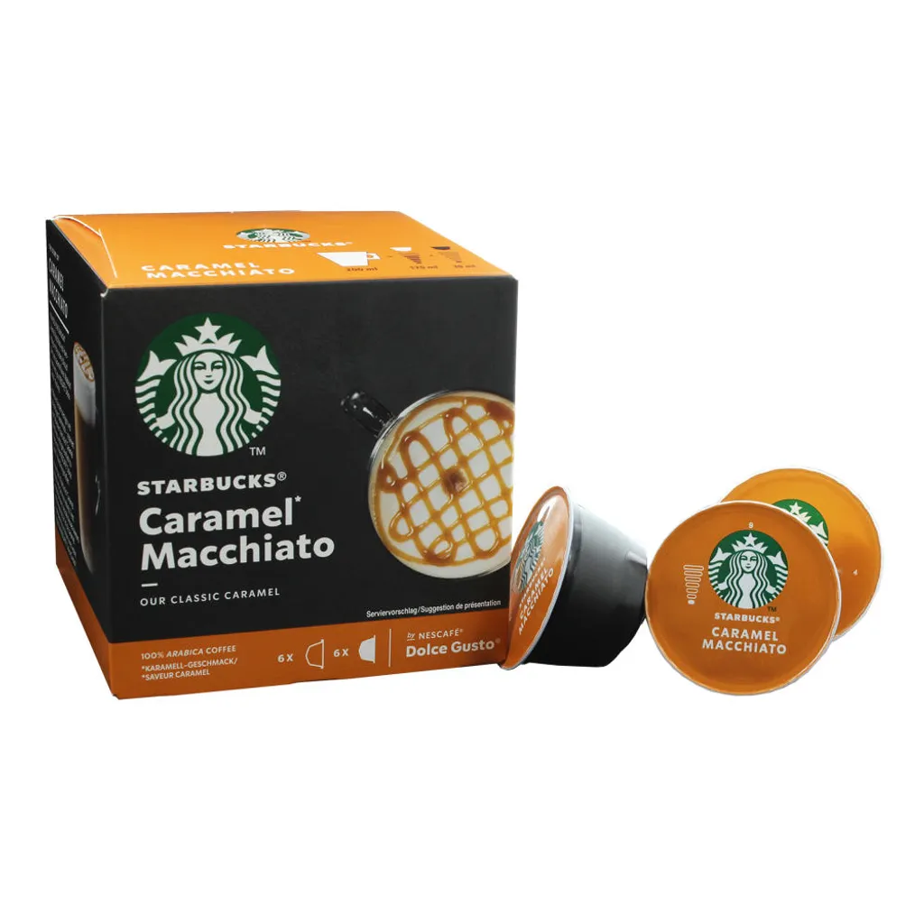 Nestlé® Starbucks By Nescafe Dolce Gusto Caramel Macchiato Arabica Kaffee 12 Kapseln 9 Nestlé® Starbucks By Nescafe Dolce Gusto Caramel Macchiato Arabica Kaffee 12 Kapseln – Bild 7