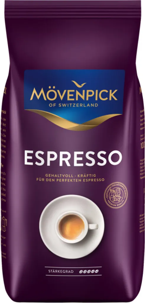 Mövenpick - Espresso Bohnen - 4x 1kg 4 Mövenpick - Espresso Bohnen - 4x 1kg – Bild 2
