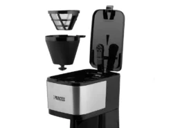 Princess Filterkaffeemaschine Compact 8 600 W 0,75 L Schwarz Und Silber -Kaffeegetränkeladen 928bea4415e7036c01ca4c05137fc219