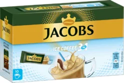 JACOBS Löskaffee 3in1 Typ Ice Coffee Löslicher Kaffee 12 X 10 Getränke Sticks -Kaffeegetränkeladen 92913d6413d6f8b67ddde1ee5838673d