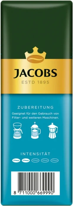 JACOBS Filterkaffee Auslese Mild & Sanft 6 X 500 G Kaffee Gemahlen + 1 Becher+ 1 Dose 15 JACOBS Filterkaffee Auslese Mild & Sanft 6 X 500 G Kaffee Gemahlen + 1 Becher+ 1 Dose -Kaffeegetränkeladen 949b36620280bbc2143d453923322377