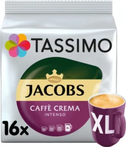 Tassimo Jacobs Caffè Crema Intenso XL | 16 T Discs, Kaffeekapseln -Kaffeegetränkeladen 96508a4d628b3d841842c41a7c91da9c