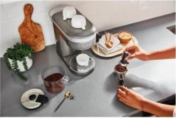 KitchenAid Espressomaschine ARTISAN 5KES6503EMS Medaillon Silber -Kaffeegetränkeladen 974a9cdc53c5f0ee4cc7a75510619512