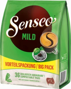 SENSEO Pads Mild Senseopads 10 X 48 Kaffeepads XXL Paket 24 SENSEO Pads Mild Senseopads 10 X 48 Kaffeepads XXL Paket -Kaffeegetränkeladen 977edd0ba93368c32ca57f803b45eaa0
