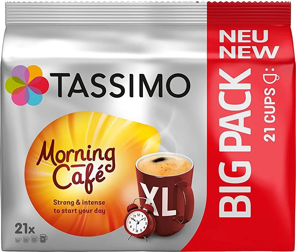 TASSIMO Morning Café XL 5er Pack T Discs Kaffee Kapseln 5 X 21 Getränke Big Pack 4 TASSIMO Morning Café XL 5er Pack T Discs Kaffee Kapseln 5 X 21 Getränke Big Pack – Bild 2