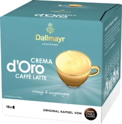 Nestlé® Nescafé Dolce Gusto Dallmayr Crema DOro Caffé Latte, Kaffeekapsel, Kaffee, 16 Kapseln 12 Nestlé® Nescafé Dolce Gusto Dallmayr Crema DOro Caffé Latte, Kaffeekapsel, Kaffee, 16 Kapseln -Kaffeegetränkeladen 995ead691c25f50f1da2034fd8a12413