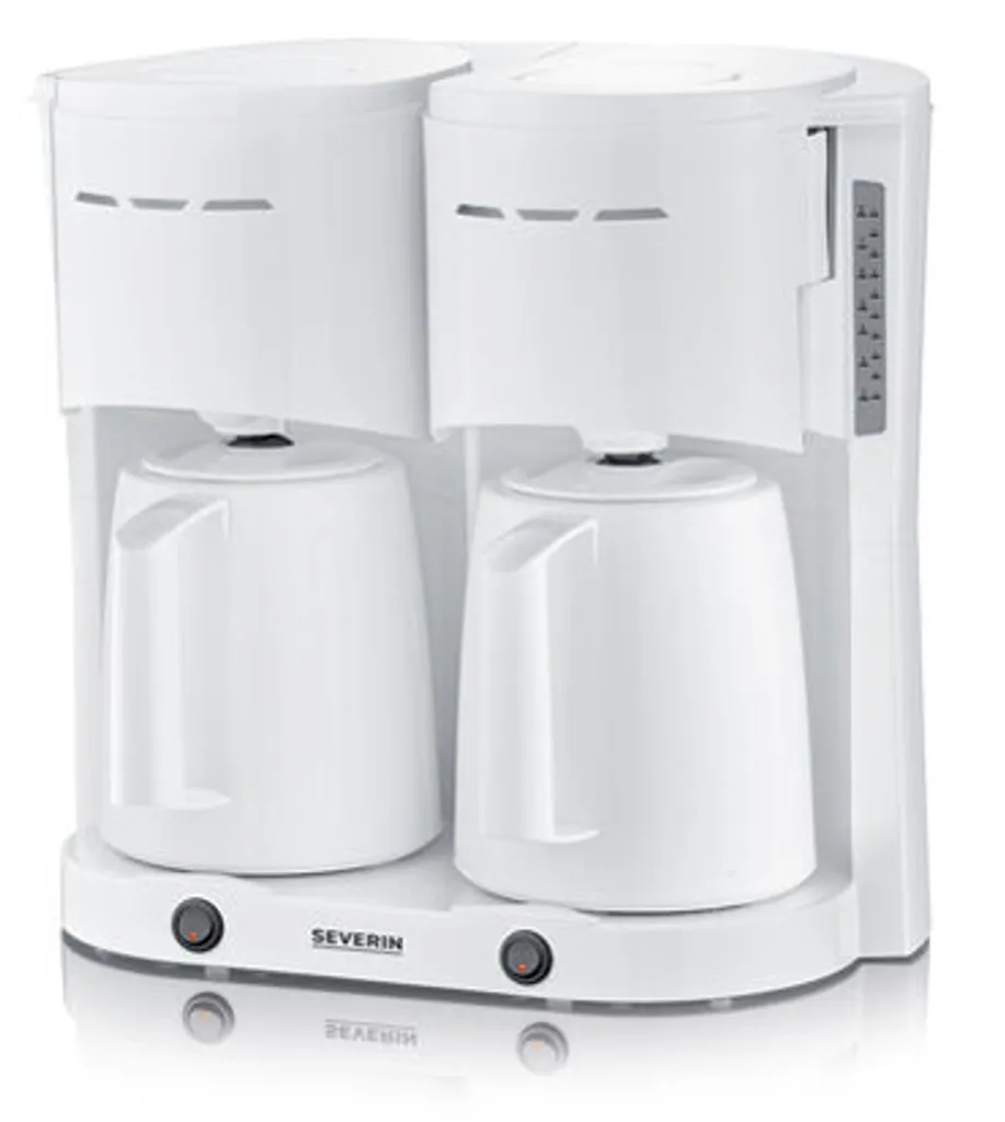 SEVERIN Duo-Filterkaffeemaschine KA 5830 Weiß 3 SEVERIN Duo-Filterkaffeemaschine KA 5830 Weiß
