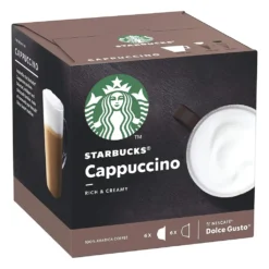 Nestlé® Starbucks By Nescafe Dolce Gusto 12 Kapseln Cappuccino Rich And Creamy Arabica Coffee 120g -Kaffeegetränkeladen 9b06c6bb93eb67e40732328d593804ec