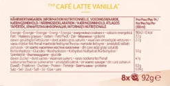Senseo Café Latte Vanilla 10er Pack Kaffee Pads 10x 8 Pads, 80 Getränke 21 Senseo Café Latte Vanilla 10er Pack Kaffee Pads 10x 8 Pads, 80 Getränke -Kaffeegetränkeladen 9b7ebc668bc455739d9e1333174d7299