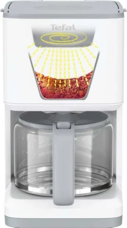 Tefal CM 6931 Kaffemaschine Weiß Kaffeemaschine -Kaffeegetränkeladen 9c509b203b7bbb41db2e26c747e3e5ed