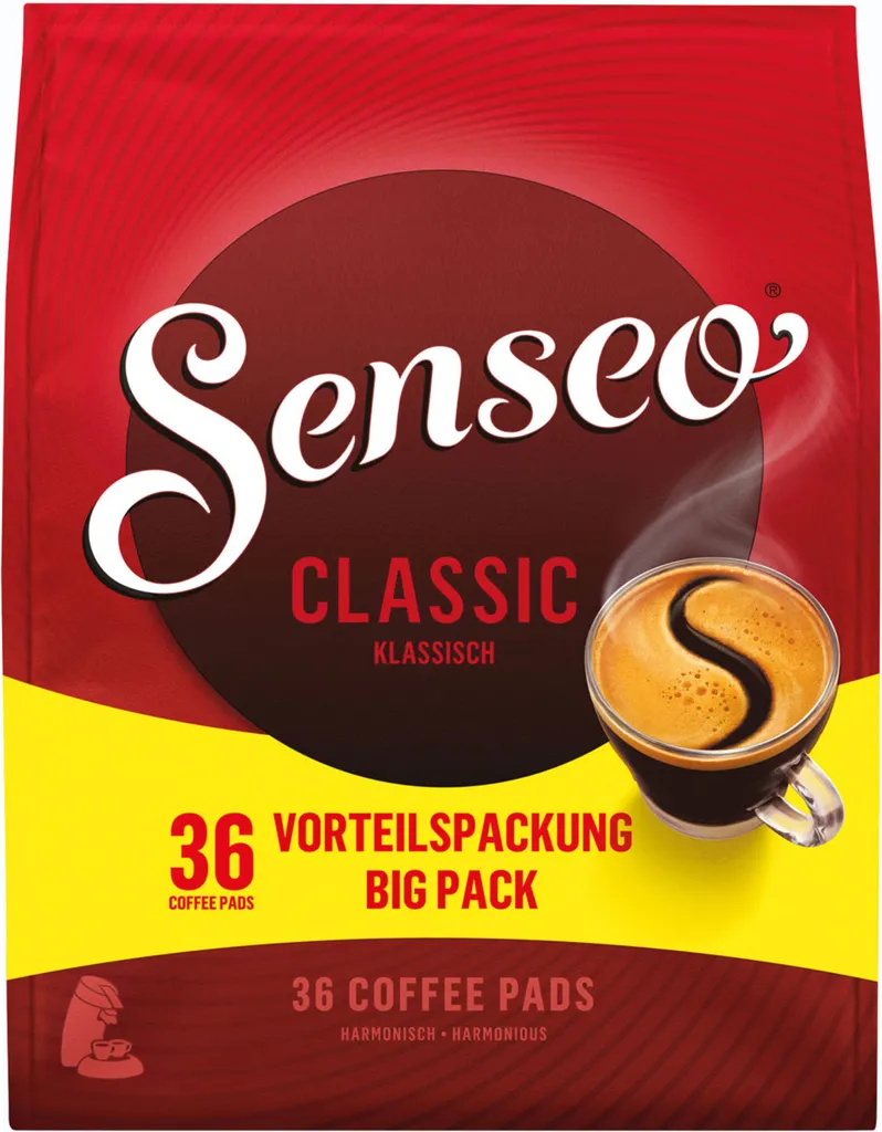 Senseo Classic | Vorteilspackung | 36 Kaffeepads 5 Senseo Classic | Vorteilspackung | 36 Kaffeepads – Bild 3
