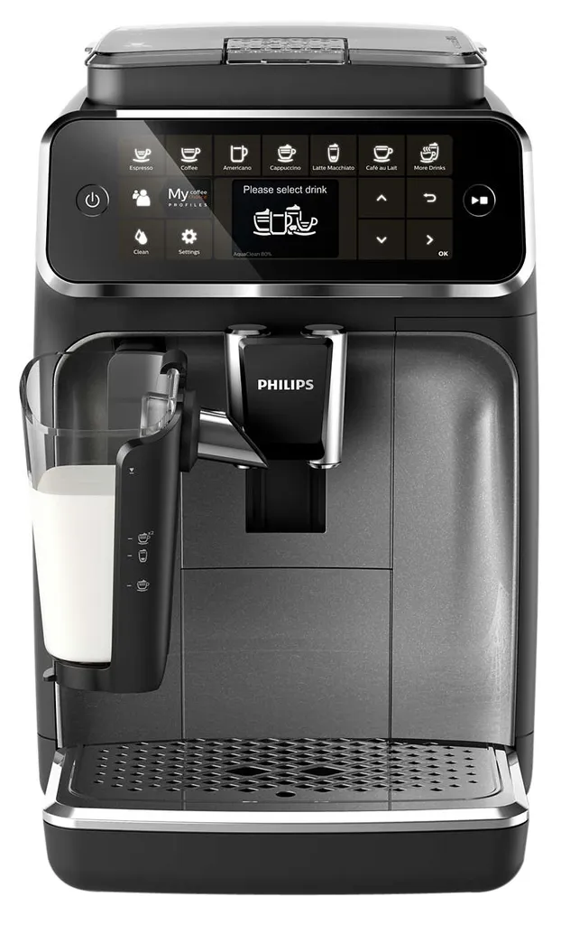 Philips 4300 Series EP4346/70 Kaffeevollautomat, 8 Kaffeespezialitäten Mit LatteGo Milchsystem 6 Philips 4300 Series EP4346/70 Kaffeevollautomat, 8 Kaffeespezialitäten Mit LatteGo Milchsystem – Bild 4