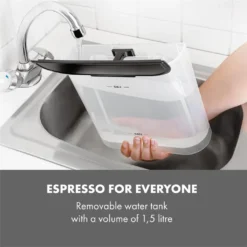 Arabica Espressomaschine 1050W 15 Bar 1,5l Touch-Bedienfeld Edelstahl 9 Arabica Espressomaschine 1050W 15 Bar 1,5l Touch-Bedienfeld Edelstahl -Kaffeegetränkeladen 9ea9759b9f3a42d19a0a6d0fcf1c64a3