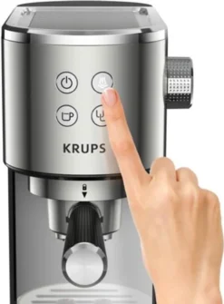 Krups XP 442 - Espresso Siebträger - Edelstahl/schwarz -Kaffeegetränkeladen 9eb45eac1e12ab1bcb8da63db48c9fcd