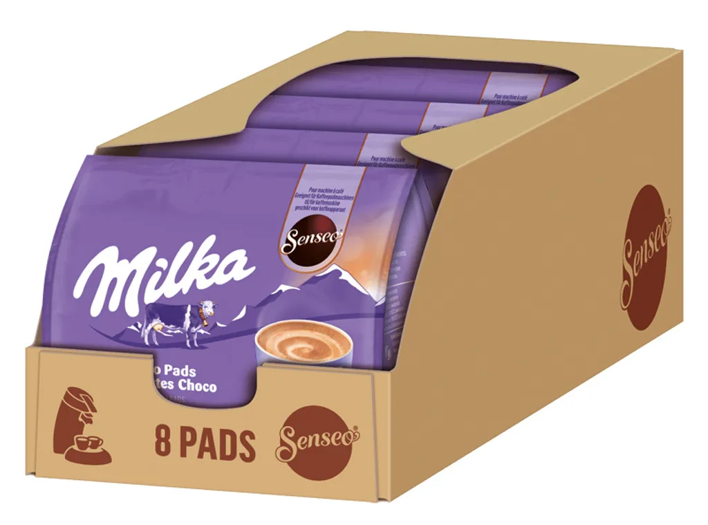 SENSEO Pads Guten Morgen XL Kaffee & Milka Schoko - 90 Getränke UTZ- 4 SENSEO Pads Guten Morgen XL Kaffee & Milka Schoko - 90 Getränke UTZ- – Bild 2
