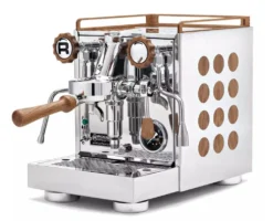 Rocket Espressomaschine Appartamento Inox Eiche Zweikreiser