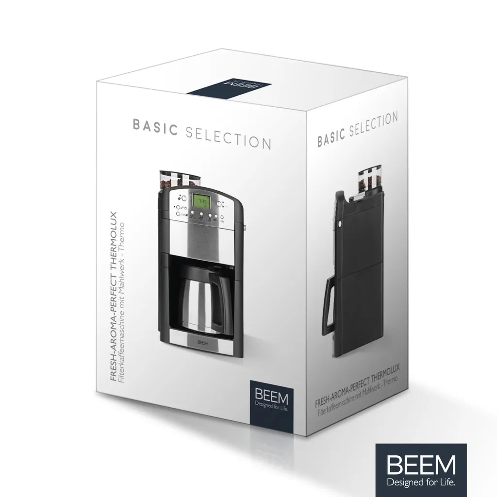 BEEM FRESH-AROMA-PERFECT Filterkaffeemaschine Mit Mahlwerk - Thermo | 2 Isolierkannen Kaffeemaschine Mahlwerk Timer 2x Thermoskanne Filterkaffeemaschine Kaffeeautomat 9 BEEM FRESH-AROMA-PERFECT Filterkaffeemaschine Mit Mahlwerk - Thermo | 2 Isolierkannen Kaffeemaschine Mahlwerk Timer 2x Thermoskanne Filterkaffeemaschine Kaffeeautomat – Bild 7