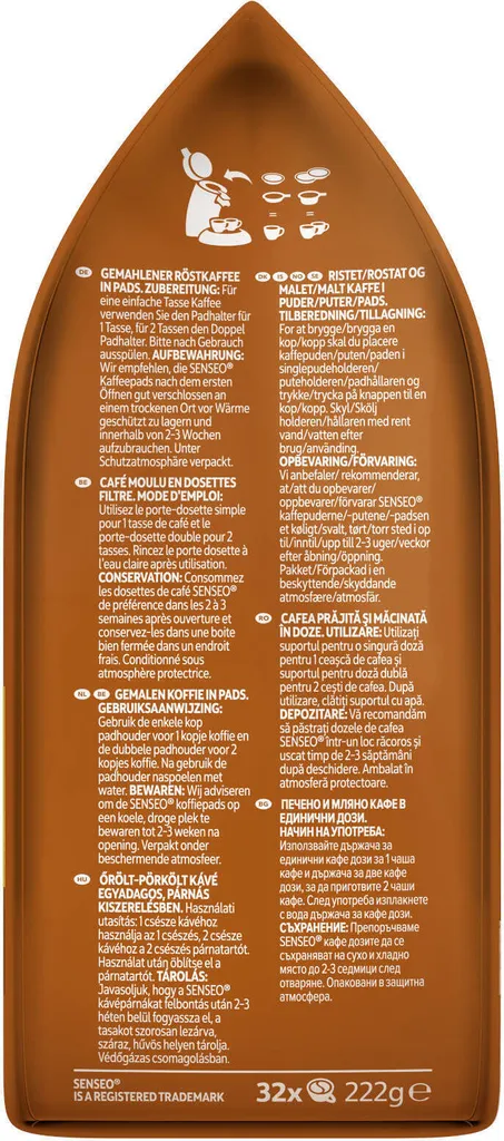 SENSEO Pads Strong Senseopads Stark 5 X 32 Getränke Vorteilspack 7 SENSEO Pads Strong Senseopads Stark 5 X 32 Getränke Vorteilspack – Bild 5