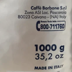 Caffe Borbone ROTE Mischung Kaffebohnen Borbone 1 Kg X 6 - Caffè Borbone -Kaffeegetränkeladen a55ab9f25ad475d279f6ee2e45c23063