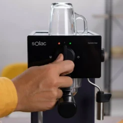 Solac Squissita Easy Graphite, Espressomaschine, 1,5 L, Kaffeepad, Gemahlener Kaffee, 1050 W, Graphit -Kaffeegetränkeladen a5d972604a62127de3a3ce3d09469ae7