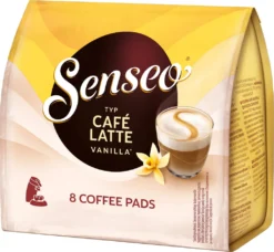 Senseo Café Latte Vanilla 10er Pack Kaffee Pads 10x 8 Pads, 80 Getränke 17 Senseo Café Latte Vanilla 10er Pack Kaffee Pads 10x 8 Pads, 80 Getränke -Kaffeegetränkeladen a97f1a2b0dceb441a06ac8ca36287a61