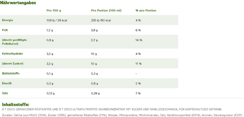 Tassimo Kapseln Jacobs Typ Latte Macchiato Vanilla | 8 Kaffeekapseln 4 Tassimo Kapseln Jacobs Typ Latte Macchiato Vanilla | 8 Kaffeekapseln – Bild 2