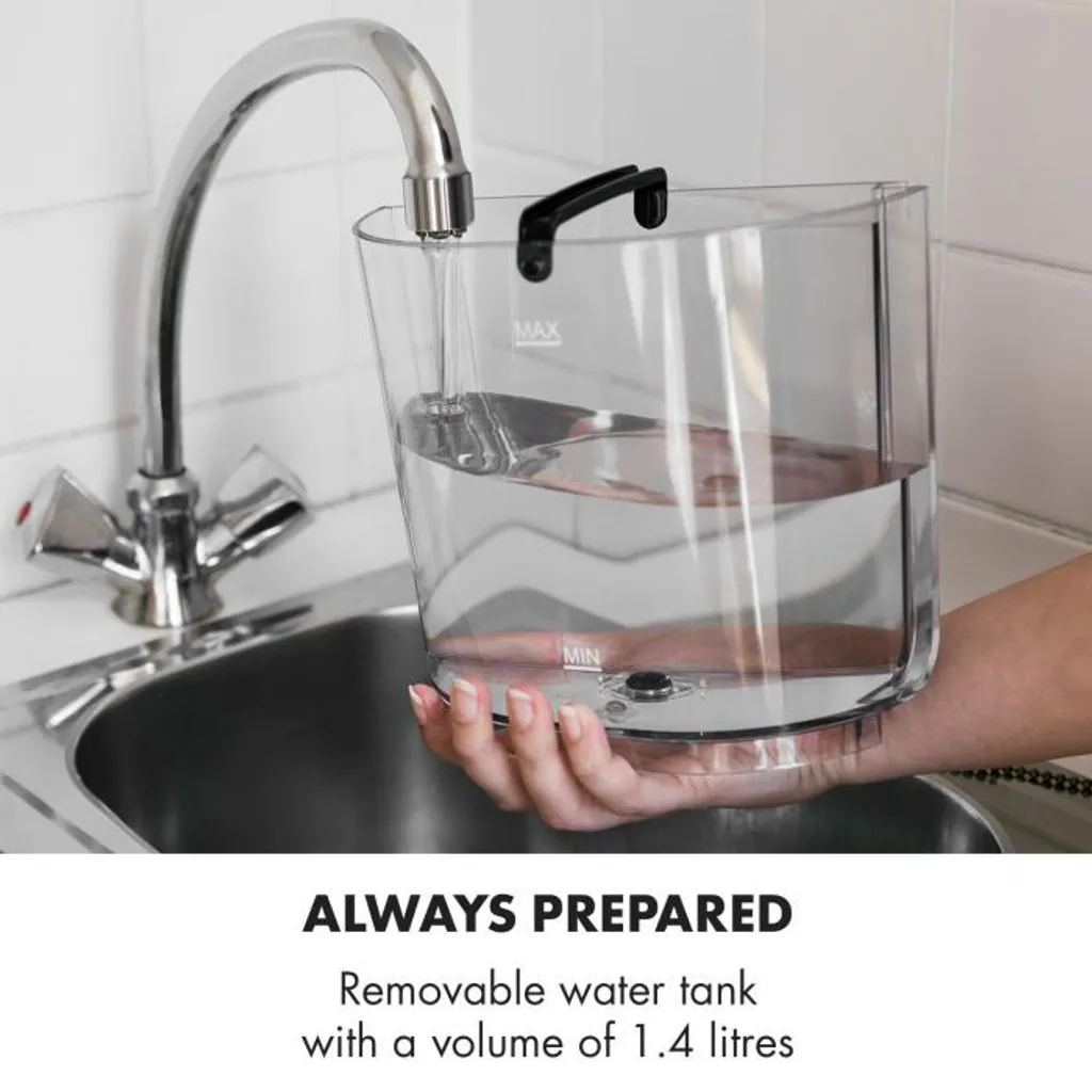 BellaVita Kaffeemaschine 3-in-1 1450 W 20 Bar Milchschäumer 7 BellaVita Kaffeemaschine 3-in-1 1450 W 20 Bar Milchschäumer – Bild 5