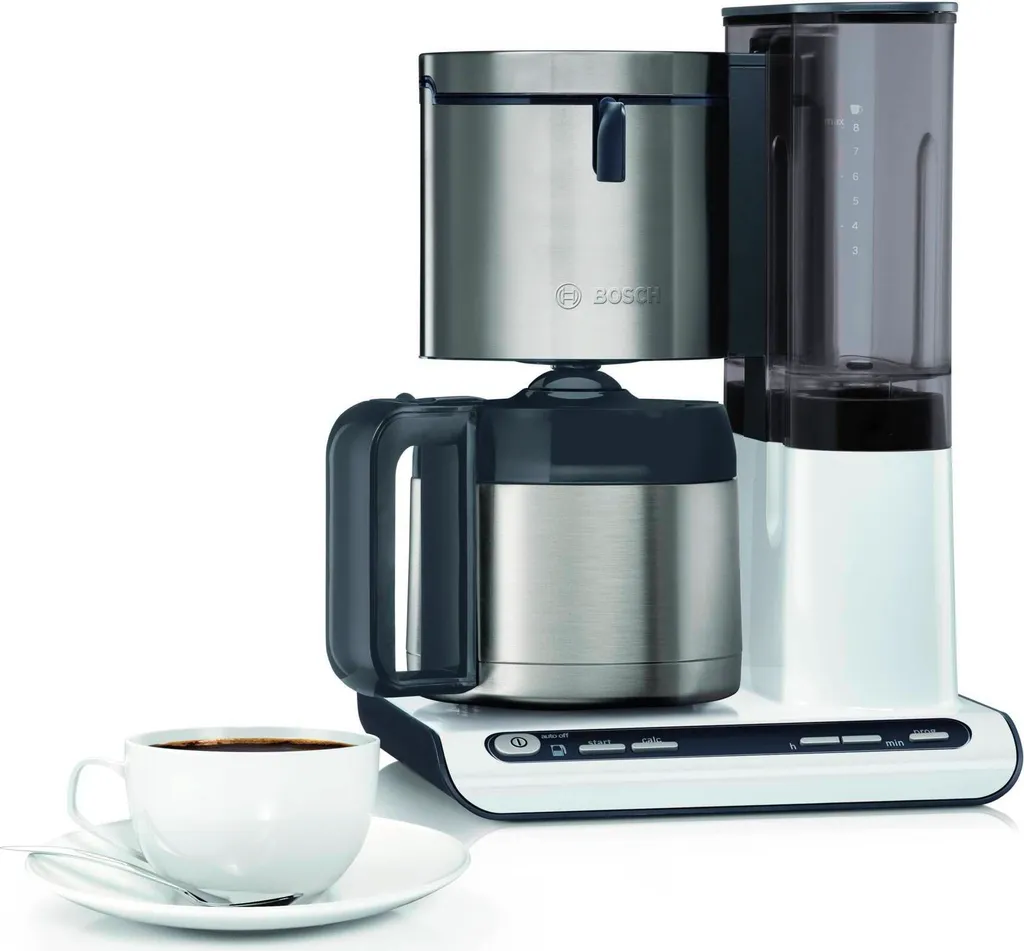 Bosch StyLine TKA8A681 Kaffeemaschinen - Weiß 4 Bosch StyLine TKA8A681 Kaffeemaschinen - Weiß – Bild 2