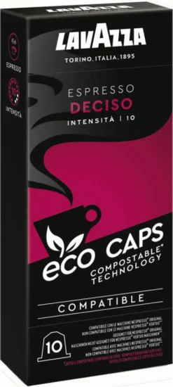 Lavazza Espresso Deciso 10 Kapseln -Kaffeegetränkeladen ae5c3ece2ec1628d0269e4a1c681f772