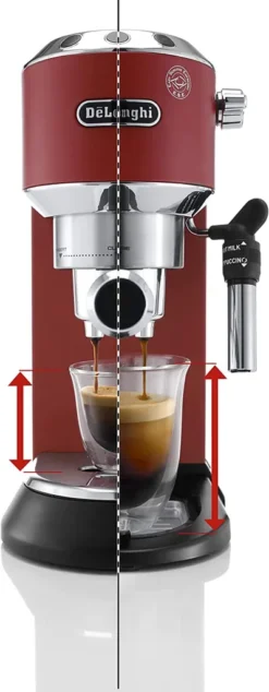 De'Longhi DeLonghi EC685.R Dedica Style Siebträger Espressomaschine Rot 28 De'Longhi DeLonghi EC685.R Dedica Style Siebträger Espressomaschine Rot -Kaffeegetränkeladen af71ddddf86fe4316b29c449dbd826e7