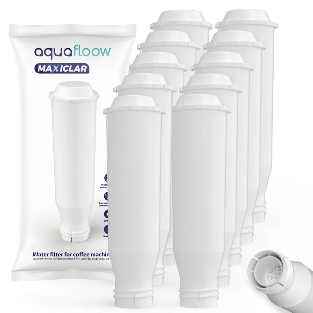 10x AquaFloow MaxiClar Wasserfilter Für Kaffeemaschine Krups Nivona 3 10x AquaFloow MaxiClar Wasserfilter Für Kaffeemaschine Krups Nivona