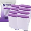 Haysen & Clarvis 8er Pack AquaClear Wasserfilter Für Saeco Und Philips Kaffeevollautomat AquaClean CA6903/10 CA6903/22 CA6903 Kalkfilter, WES040 -Kaffeegetränkeladen afb19ac6fb6c50d15db3778e8845c174