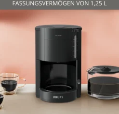 Krups F30908 ProAroma Kaffeemaschine Schwarz 13 Krups F30908 ProAroma Kaffeemaschine Schwarz -Kaffeegetränkeladen b07371290cf159bdbc191a7d12712536