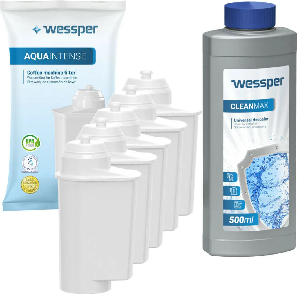 5x Wasserfilter Für Siemens EQ Series, Ersetzt Brita Intenza Un 500ml Entkalker 3 5x Wasserfilter Für Siemens EQ Series, Ersetzt Brita Intenza Un 500ml Entkalker