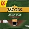 Jacobs Crema Pads Kräftig | 18 Senseo Kompatible Kaffeepads, 118 G -Kaffeegetränkeladen b249593f60c8805f2571c9754ee0f0b9