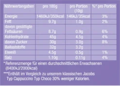JACOBS Typ Cappuccino Choco So Leicht Mit Milka Geschmack 12 Beutel - 12 X 400g -Kaffeegetränkeladen b29eb38e81f1fc0c0689c69210552d60
