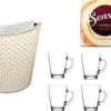 Senseo Cappuccino Caramel Für Geeignet Senseo Und Weitere Kaffeemaschinen Aktion+ 6 Kaffeebecher Mit Henkel Plus Wäschekorbaktion Rattan-Design 27 Liter 2 Senseo Cappuccino Caramel Für Geeignet Senseo Und Weitere Kaffeemaschinen Aktion+ 6 Kaffeebecher Mit Henkel Plus Wäschekorbaktion Rattan-Design 27 Liter -Kaffeegetränkeladen b2cc4be6d3a8848684a96a70ec36d6db