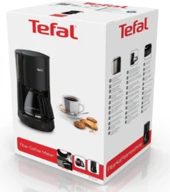 Tefal CM272N Principio Select Filter-Kaffeemaschine 1000 Watt 1,25 L Schwarz -Kaffeegetränkeladen b314caed8a31d7e28088a66317660db5