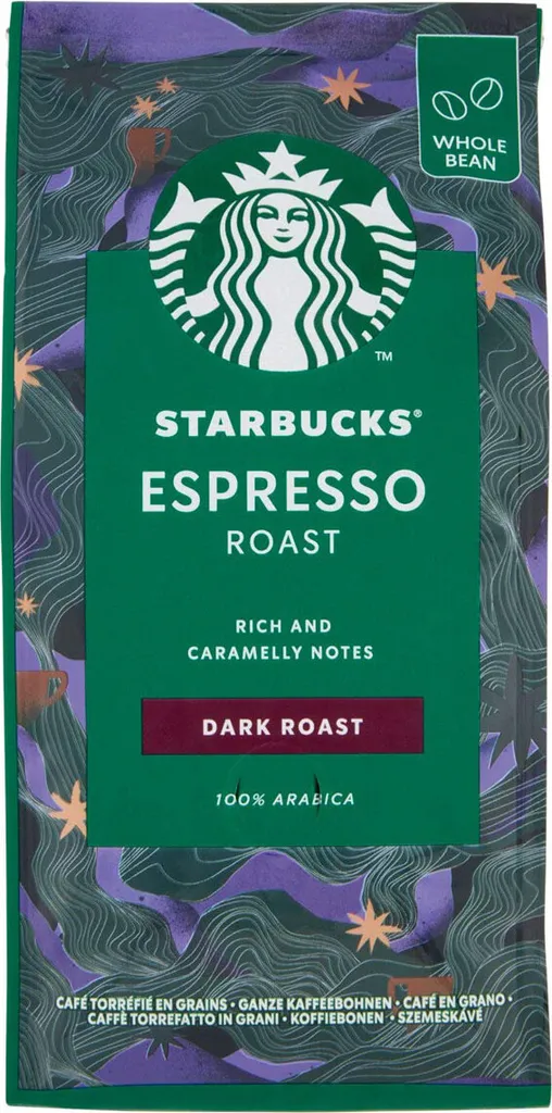 Nestlé® Starbucks Espresso Roast,Dark Roast,Karamellnote, Ganze Bohne, 200g 4 Nestlé® Starbucks Espresso Roast,Dark Roast,Karamellnote, Ganze Bohne, 200g – Bild 2