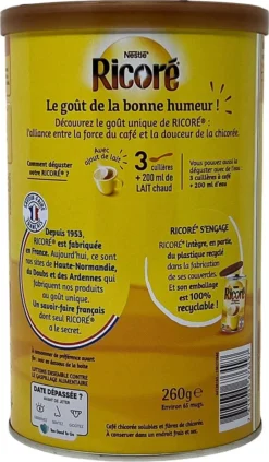 Nestle Ricore L'instant Douceur Instant Kaffee Mit Extrakten Aus Der Zichorie Wurzel 260 Gramm -Kaffeegetränkeladen b3f733e4605e9a649372f5b4372aee5a